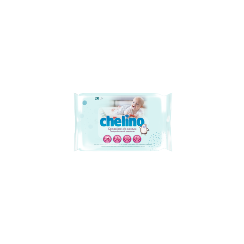 Toallitas Chelino, 20 unidades. - Chelino